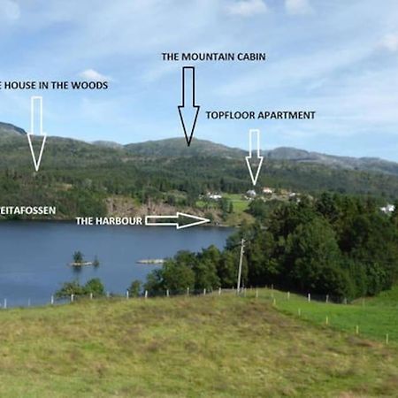 Topfloor Apartment Separate Entranc Nice View Stord Fitjar Esterno foto