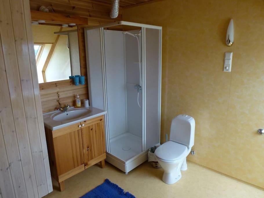 Topfloor Apartment Separate Entranc Nice View Stord Fitjar Esterno foto
